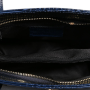 luxusní kožené kabelky modré julia