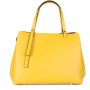velké žluté dámské kožené kabelky na ruky merilin