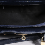 kožené kabelky jako dárek pro manželku birkina modrá