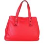 kvalitní dámské kožené kabelky na rameno berina červené