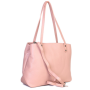 praktické kožené kabelky z Itálie ružové pro dámy seneti