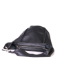 Italské kožené kabelky na rameno v černé barvě luveca