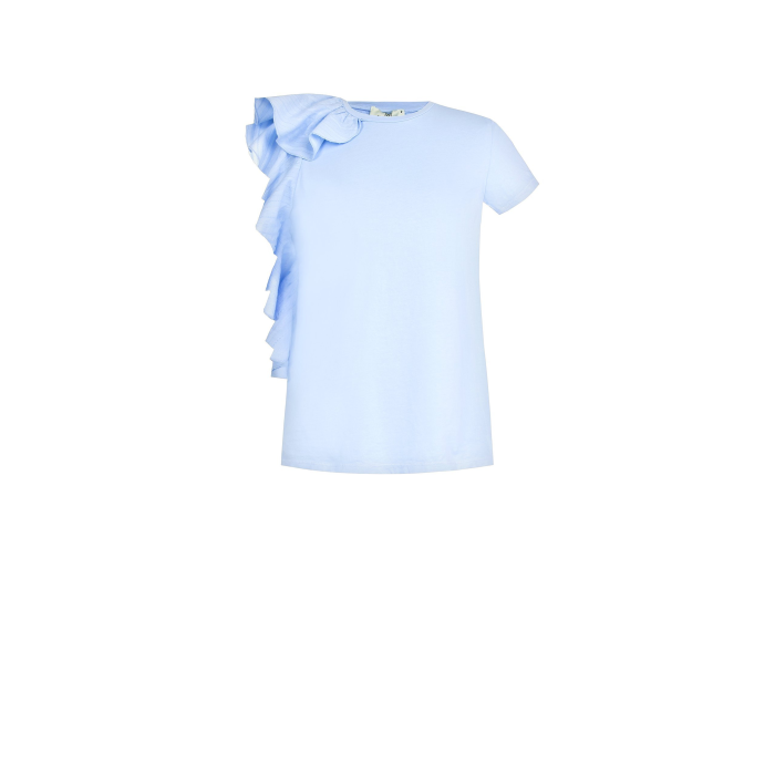 Dámské modré balvnené tričko 1000648730146