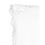 Luxusní dámske bíle tričko ze 100% bavlny  1000648729683