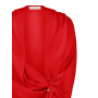 luxusní šátek na šaty červený Rinascimento 1000615844067