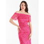 Dámské elegantní růžové šaty Rinascimento 1000651409473 M