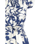 Dámské letní šaty s mašlí modré Rinascimento 1000647171667