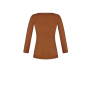 Dámský kašmírový pulovr hnědý Rinascimento CFM80010242003