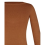 Dámský pohodlní pulovr hnědý Rinascimento CFM80010242003