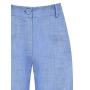 Dámské zvonové kalhoty modré Rinascimento CFC80103014003