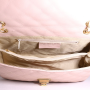 moderní kožené kabelky z itálie luana ružové