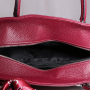 kvalitní dámske kožené kabelky z itálie sonia bordo