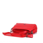 luxusní červené kabelky crossbody leana