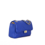 kvalitní kožené kabelky crossbody luana modrá